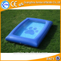 Piscine gonflable en gros à bas prix avec canard, flotteur gonflable pour piscine pour chiens